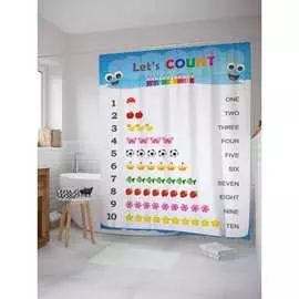 Шторка-занавеска для ванной JOYARTY