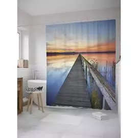 Шторка-занавеска для ванной JOYARTY