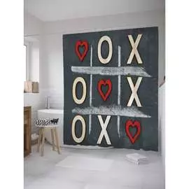 Шторка-занавеска для ванной JOYARTY