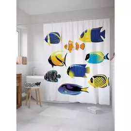 Шторка-занавеска для ванной JOYARTY