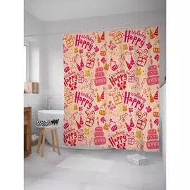 Шторка-занавеска для ванной JOYARTY