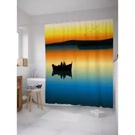 Шторка-занавеска для ванной JOYARTY