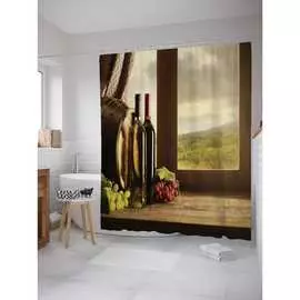 Шторка-занавеска для ванной JOYARTY