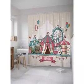 Шторка-занавеска для ванной JOYARTY