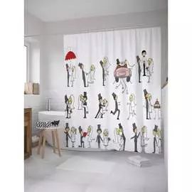 Шторка-занавеска для ванной JOYARTY