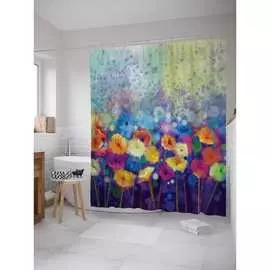 Шторка-занавеска для ванной JOYARTY