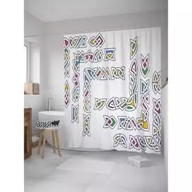 Шторка-занавеска для ванной JOYARTY