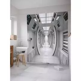 Шторка-занавеска для ванной JOYARTY