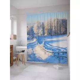 Шторка-занавеска для ванной JOYARTY