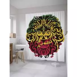 Шторка-занавеска для ванной JOYARTY