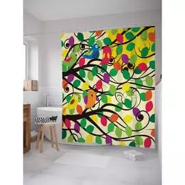 Шторка-занавеска для ванной JOYARTY