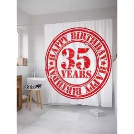 Шторка-занавеска для ванной JOYARTY