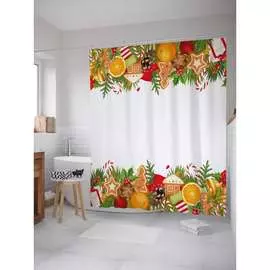 Шторка-занавеска для ванной JOYARTY