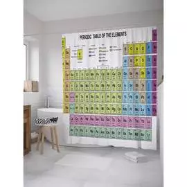 Шторка-занавеска для ванной JOYARTY