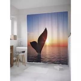 Шторка-занавеска для ванной JOYARTY