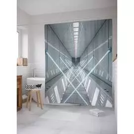Шторка-занавеска для ванной JOYARTY
