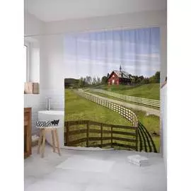 Шторка-занавеска для ванной JOYARTY