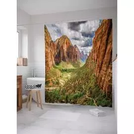 Шторка-занавеска для ванной JOYARTY