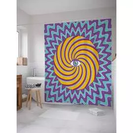 Шторка-занавеска для ванной JOYARTY