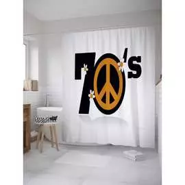 Шторка-занавеска для ванной JOYARTY