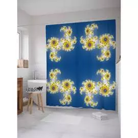 Шторка-занавеска для ванной JOYARTY