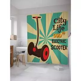 Шторка-занавеска для ванной JOYARTY