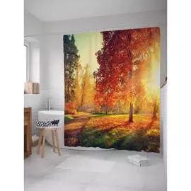 Шторка-занавеска для ванной JOYARTY