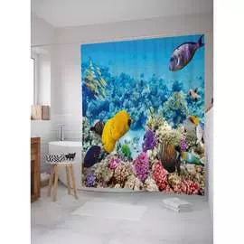 Шторка-занавеска для ванной JOYARTY