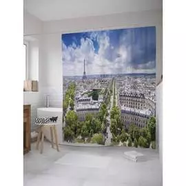 Шторка-занавеска для ванной JOYARTY