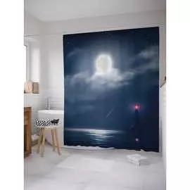 Шторка-занавеска для ванной JOYARTY