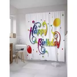 Шторка-занавеска для ванной JOYARTY