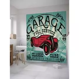 Шторка-занавеска для ванной JOYARTY