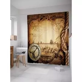 Шторка-занавеска для ванной JOYARTY