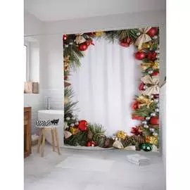 Шторка-занавеска для ванной JOYARTY