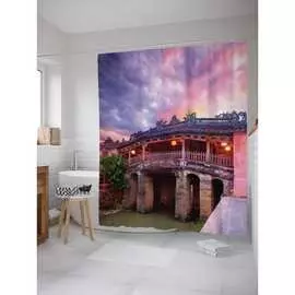 Шторка-занавеска для ванной JOYARTY