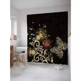 Шторка-занавеска для ванной JOYARTY