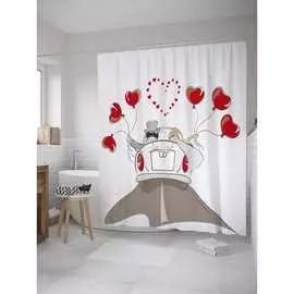 Шторка-занавеска для ванной JOYARTY