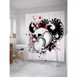 Шторка-занавеска для ванной JOYARTY