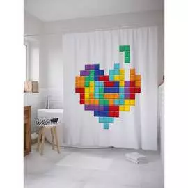 Шторка-занавеска для ванной JOYARTY