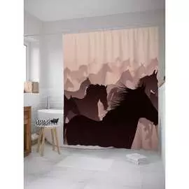 Шторка-занавеска для ванной JOYARTY