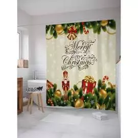 Шторка-занавеска для ванной JOYARTY