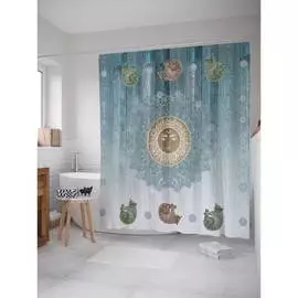 Шторка-занавеска для ванной JOYARTY