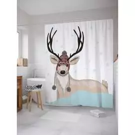 Шторка-занавеска для ванной JOYARTY