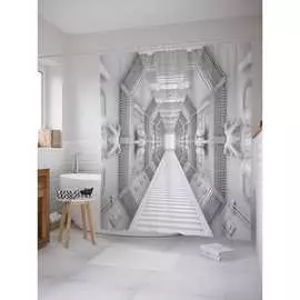 Шторка-занавеска для ванной JOYARTY