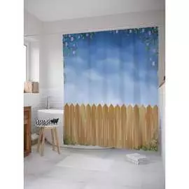 Шторка-занавеска для ванной JOYARTY