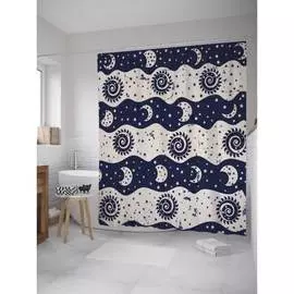 Шторка-занавеска для ванной JOYARTY