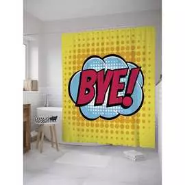 Шторка-занавеска для ванной JOYARTY