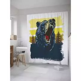 Шторка-занавеска для ванной JOYARTY