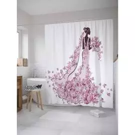 Шторка-занавеска для ванной JOYARTY