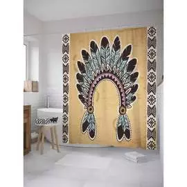 Шторка-занавеска для ванной JOYARTY